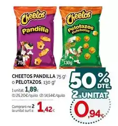 Condis Cheetos - pandilla o pelotazos oferta