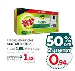 Condis Scotch-brite - fregall salvaungles oferta