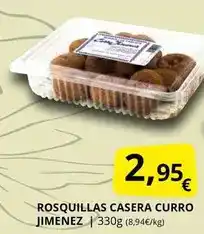 Supermercados MAS Rosquillas casera curro oferta