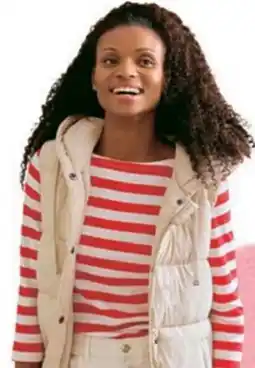 Carrefour Camiseta manga larga de rib con rayas S-2XL oferta