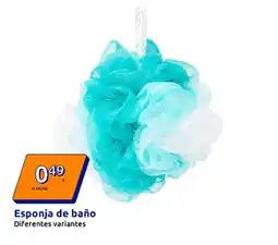 Action Esponja de baño oferta