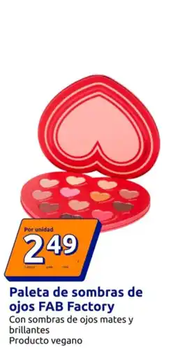 Action Paleta de sombras de ojos FAB Factory oferta
