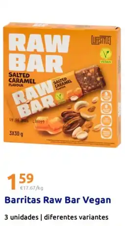 Action Barritas Raw Bar Vegan oferta
