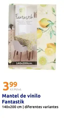 Action FANTASTIK Mantel de vinilo oferta