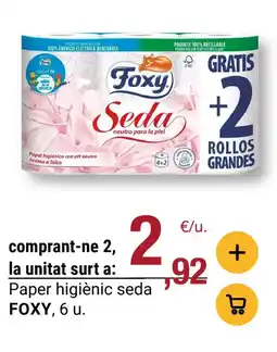 BonpreuEsclat FOXY Paper higiènic seda oferta