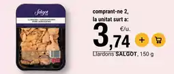 BonpreuEsclat SALGOT Llardons oferta