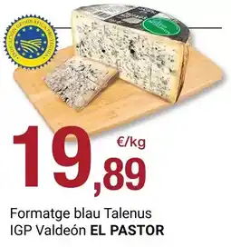 BonpreuEsclat El pastor - formatge blau talentus igp valdeon oferta