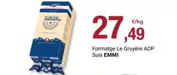 BonpreuEsclat EMMI Formatge Le Gruyère AOP Suís oferta