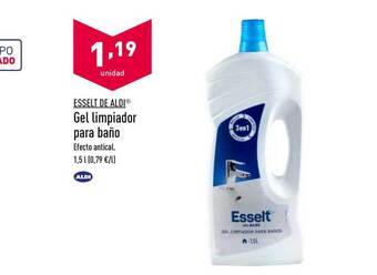 ALDI Esselt De Aldi Gel Limpiador para baño 1.5L oferta