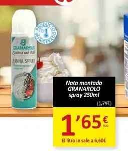 Spar Express GRANAROLO Nata montada oferta