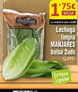 Spar Express MANJARES Lechuga limpia oferta