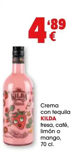 TOP Cash & Carry KILDA Crema con tequila fresa, café, limón o mango oferta