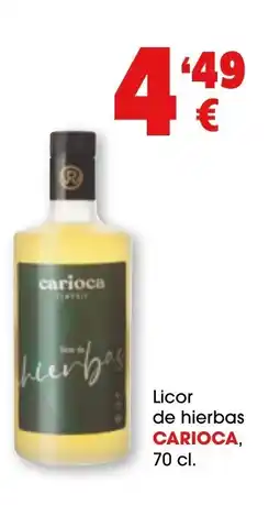 TOP Cash & Carry CARIOCA Licor de hierbas oferta
