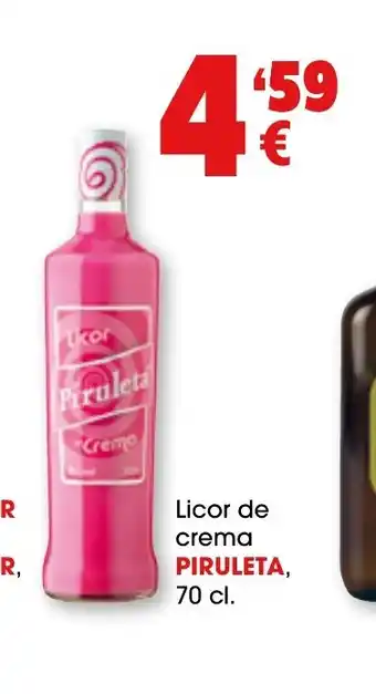 TOP Cash & Carry PIRULETA Licor de crema oferta