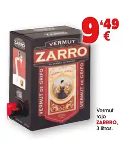 TOP Cash & Carry ZARRO Vermut rojo oferta