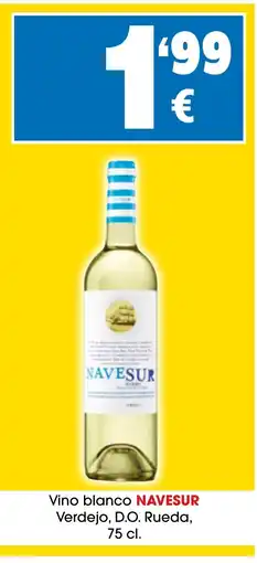 TOP Cash & Carry NAVESUR Vino blanco Verdejo, D.O. Rueda oferta