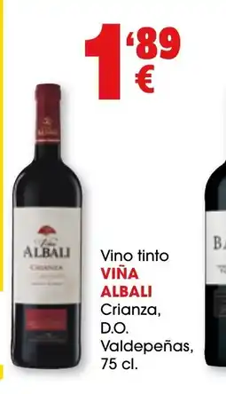TOP Cash & Carry VIÑA ALBALI Vino tinto Crianza, D.O. Valdepeñas oferta