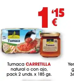 TOP Cash & Carry CARRETILLA Tumaca natural o con ajo oferta