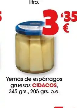 TOP Cash & Carry CIDACOS Yemas de espárragos gruesas oferta