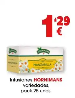 TOP Cash & Carry HORNIMANS Infusiones variedades oferta