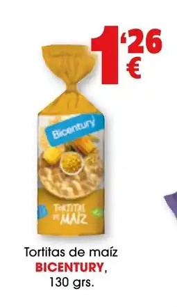 TOP Cash & Carry BICENTURY Tortitas de maíz oferta