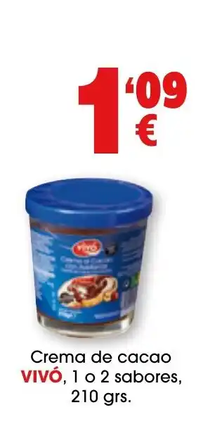 TOP Cash & Carry VIVÓ Crema de cacao oferta