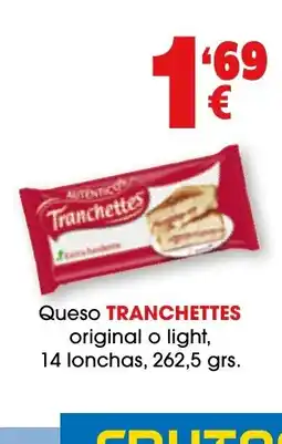 TOP Cash & Carry TRACHETTES Queso original o light oferta