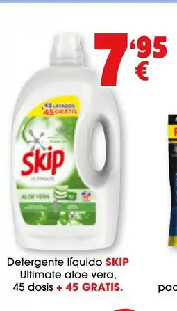 TOP Cash & Carry SKIP Detergente líquido Ultimate aloe vera oferta