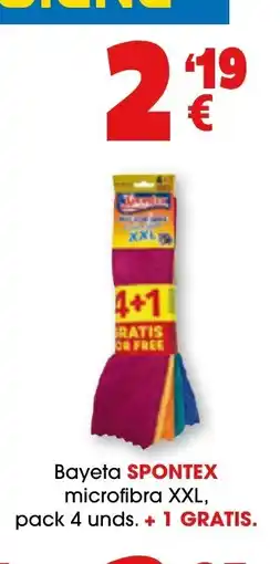 TOP Cash & Carry SPONTEX Bayeta microfibra XXL oferta