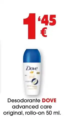 TOP Cash & Carry DOVE Desodorante advanced care original, rollo-on oferta