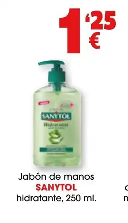 TOP Cash & Carry SANYTOL Jabón de manos hidratante oferta