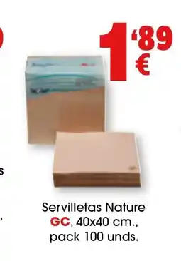 TOP Cash & Carry GC Servilletas Nature oferta