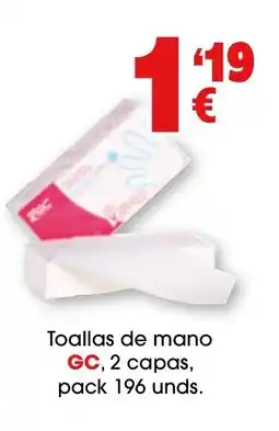 TOP Cash & Carry GC Toallas de mano oferta