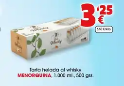 TOP Cash & Carry MENORQUINA Tarta helada al whisky oferta