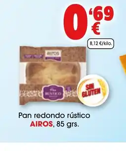 TOP Cash & Carry AIROS Pan redondo rústico oferta