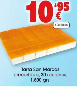 TOP Cash & Carry Tarta San Marcos precortada, 30 raciones oferta