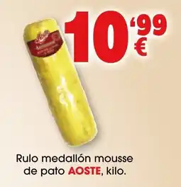 TOP Cash & Carry AOSTE Rulo medallón mousse de pato oferta