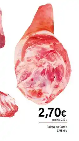 Cash Ifa Paleta de Cerdo oferta