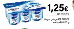 Cash Ifa IFA ELIGES Yogur griego natural oferta