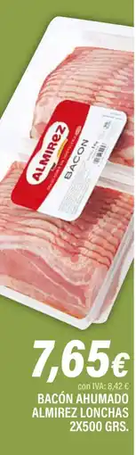 Cash Ifa ALMIREZ Bacón ahumado lonchas oferta