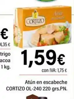 Cash Ifa CORTIZO Atún en escabeche oferta