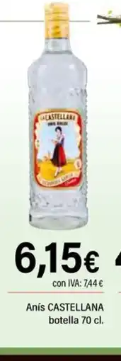 Cash Ifa CASTELLANA Anís oferta