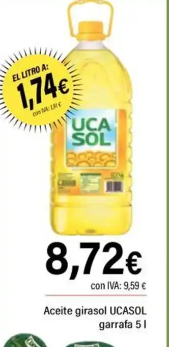 UCASOL Aceite girasol