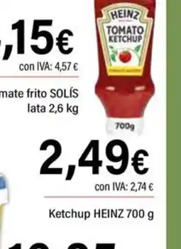 Cash Ifa HEINZ Ketchup oferta