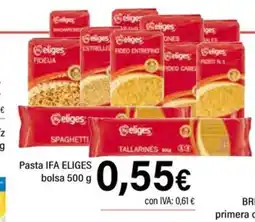 Cash Ifa IFA ELIGES Pasta bolsa oferta