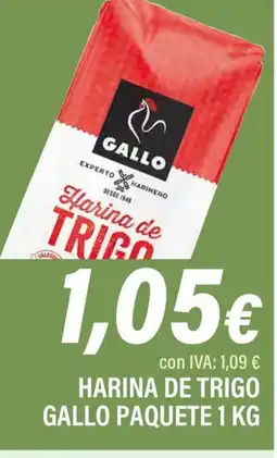 Cash Ifa Harina de trigo gallo paquete oferta