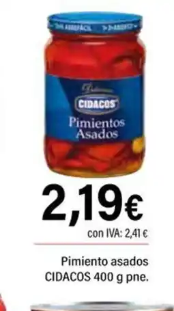 Cash Ifa CIDACOS Pimientos Asados oferta