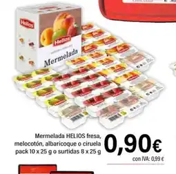Cash Ifa HELIOS Mermelada fresa, melocotón, albaricoque o ciruela oferta