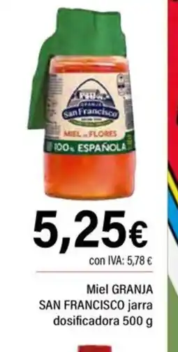 Cash Ifa GRANJA SAN FRANCISCO Miel jarra dosificadora oferta