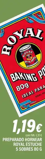 Cash Ifa ROYAL Preparado hornear estuche 5 sobres oferta
